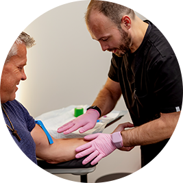 Functional medicine lab consultation at Well Infused