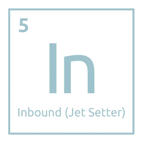 Inbound Jet Setter IV vitamin infusion option for jet lag, dehydration, and travel recovery