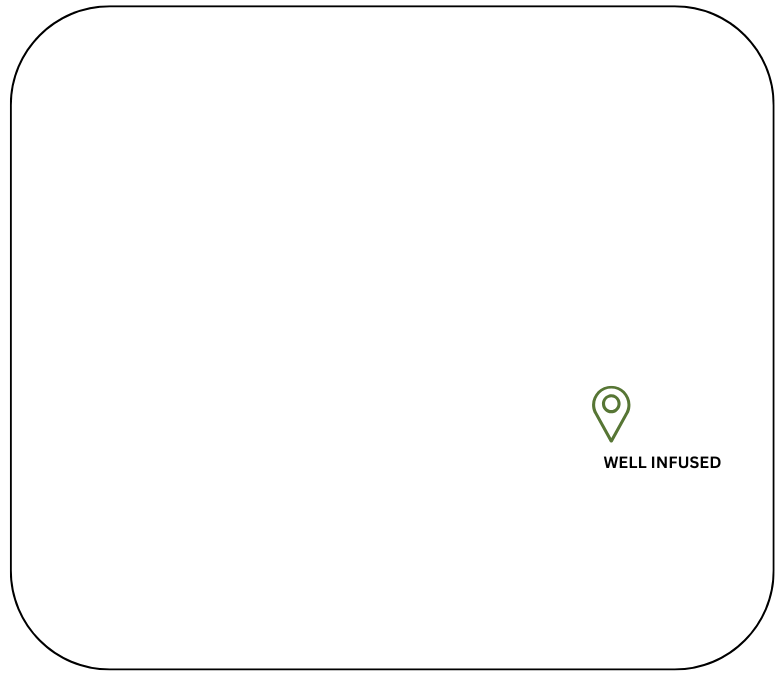 Well Infused Naples Florida location map graphic