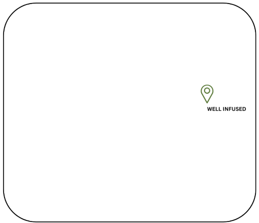 Well Infused Noblesville Indiana location map graphic